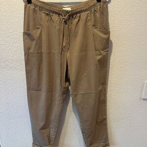 OAK + FORT Brown Joggers